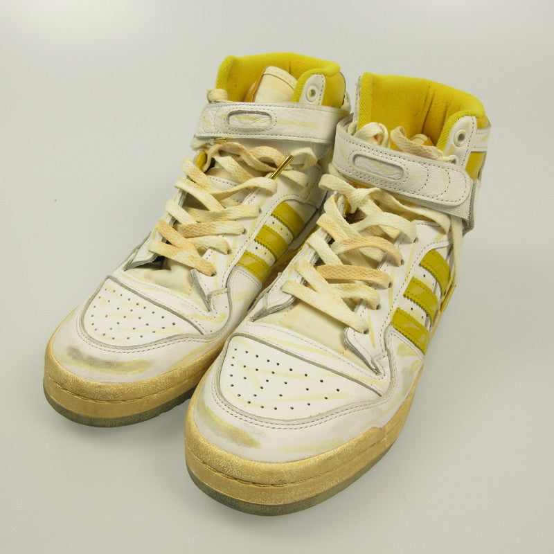 【中古】adidas | アディダス FORUM 84 HI AEC スニーカー GZ6468 ホワイト 28cm【姫路東店】