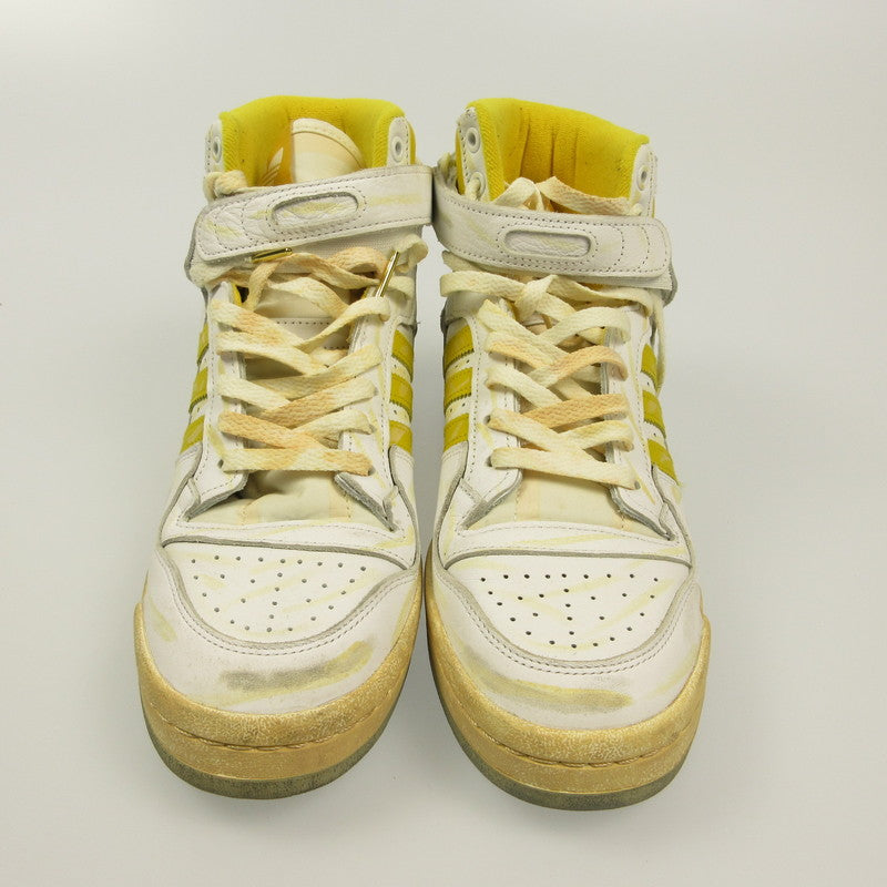 【中古】adidas | アディダス FORUM 84 HI AEC スニーカー GZ6468 ホワイト 28cm【姫路東店】