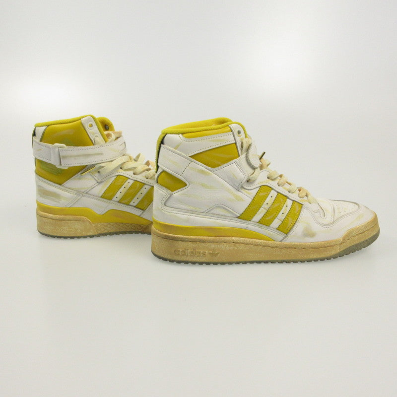 【中古】adidas | アディダス FORUM 84 HI AEC スニーカー GZ6468 ホワイト 28cm【姫路東店】
