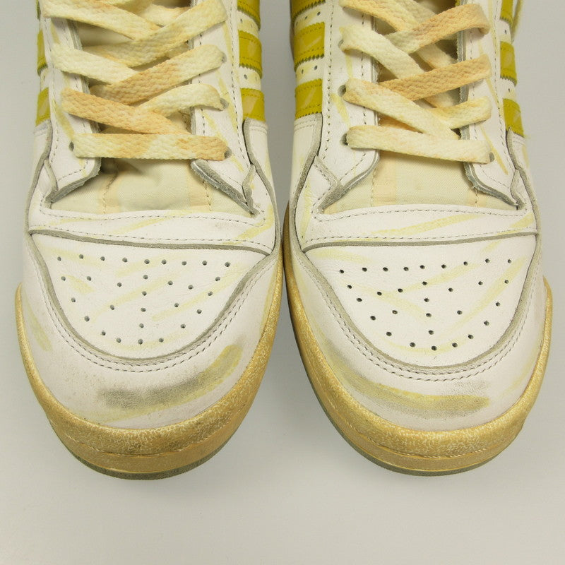 【中古】adidas | アディダス FORUM 84 HI AEC スニーカー GZ6468 ホワイト 28cm【姫路東店】