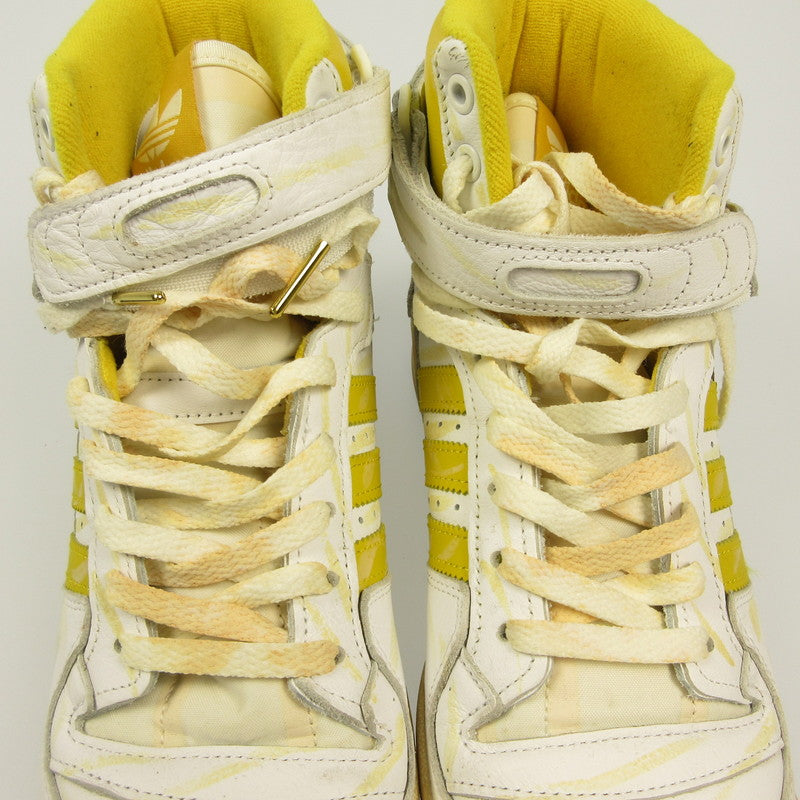 【中古】adidas | アディダス FORUM 84 HI AEC スニーカー GZ6468 ホワイト 28cm【姫路東店】