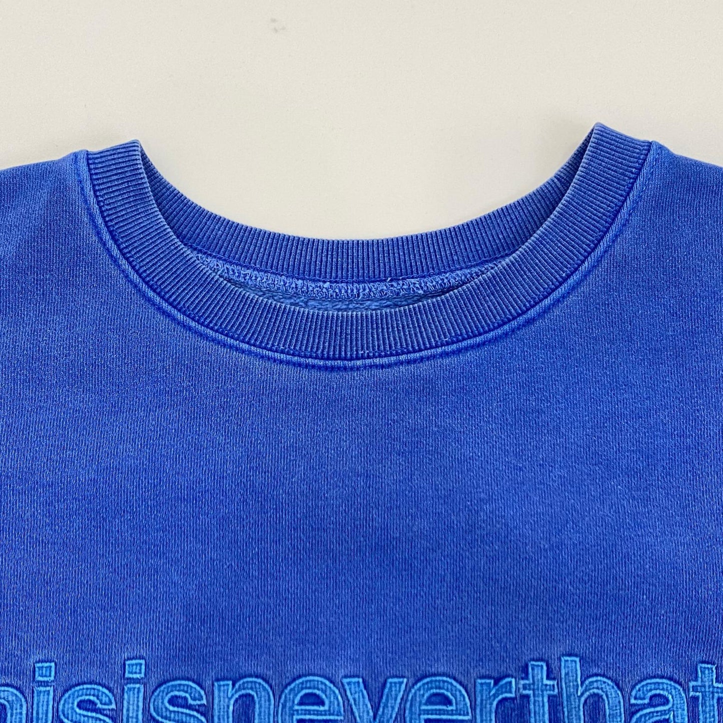 thisisneverthat | ディスイズネバーザット T-Logo Crewneck スウェット TN230TSWCW01 ブルー サイズ：L【姫路東店】