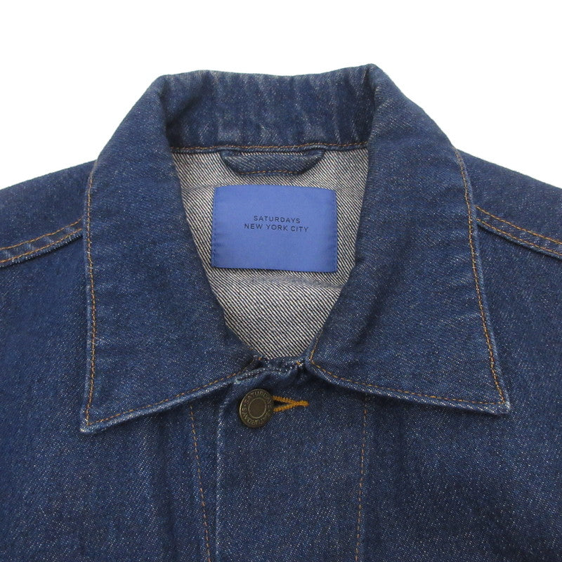 SATURDAYS NYC | サタデーズ　サタデイズ DENIM JACKET デニム BBL-64080-B ネイビー サイズ：S【姫路東店】