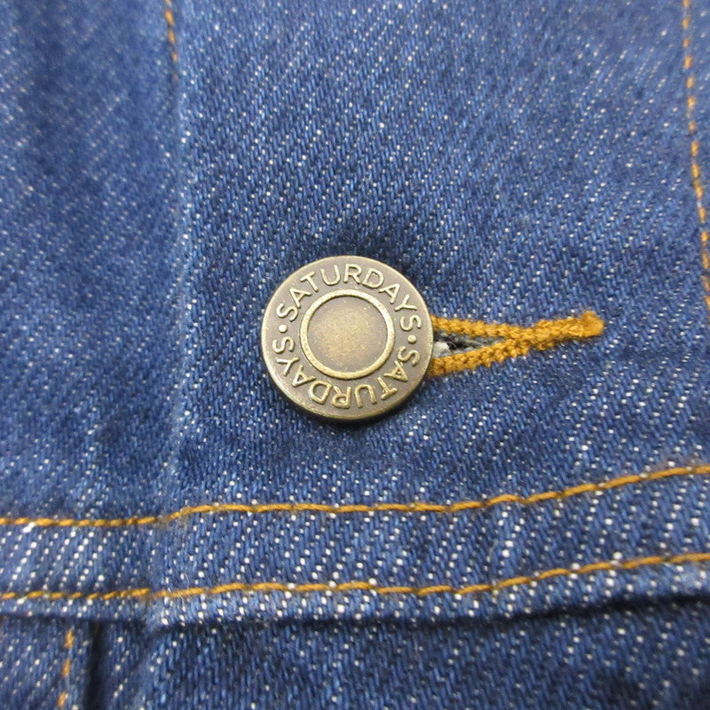 SATURDAYS NYC | サタデーズ　サタデイズ DENIM JACKET デニム BBL-64080-B ネイビー サイズ：S【姫路東店】