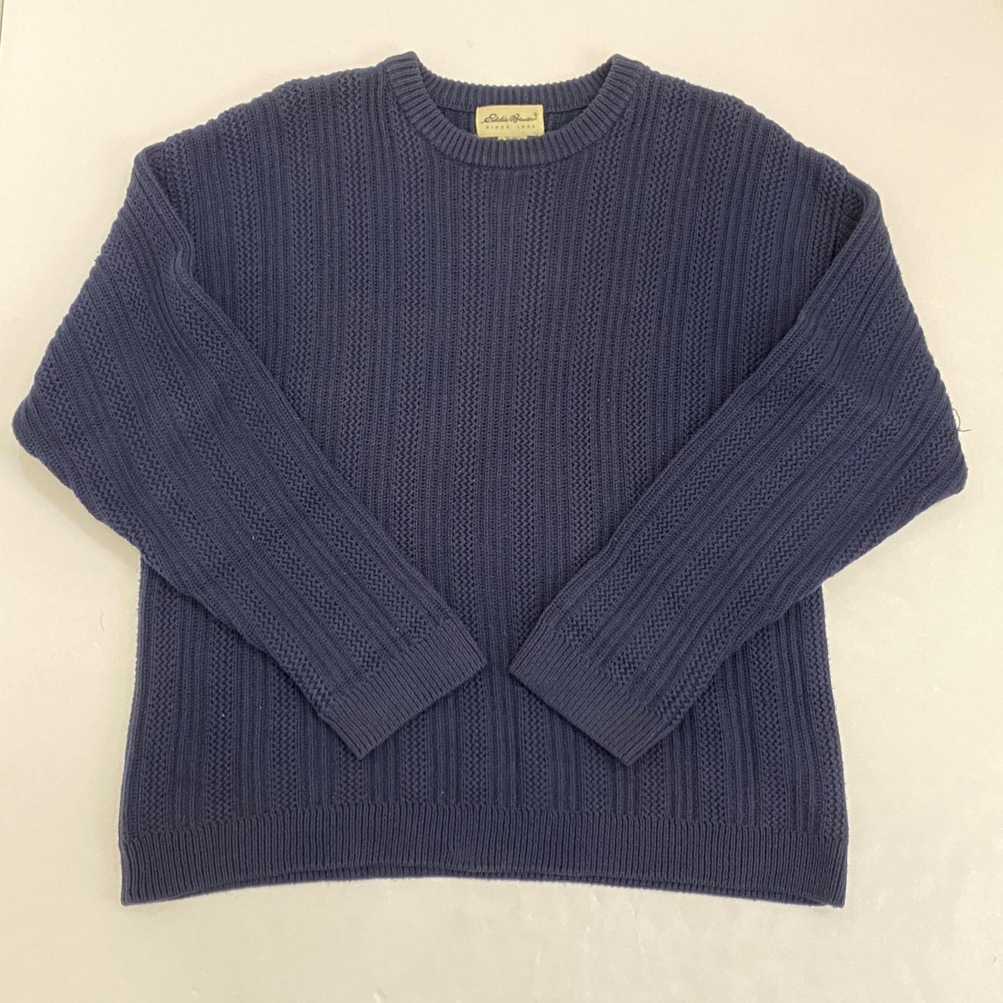 Eddie Bauer | エディー・バウアー セーター 90s ネイビー サイズ：L【姫路東店】