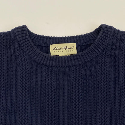 Eddie Bauer | エディー・バウアー セーター 90s ネイビー サイズ：L【姫路東店】