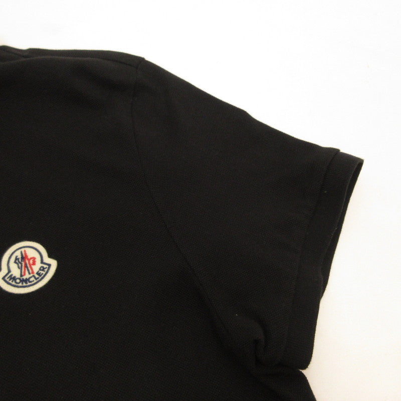 MONCLER | モンクレール ポロシャツ G20918A00014 ブラック サイズ：M【姫路東店】