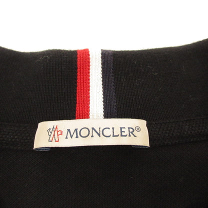 MONCLER | モンクレール ポロシャツ G20918A00014 ブラック サイズ：M【姫路東店】