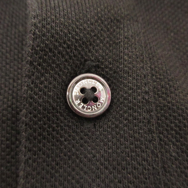 MONCLER | モンクレール ポロシャツ G20918A00014 ブラック サイズ：M【姫路東店】