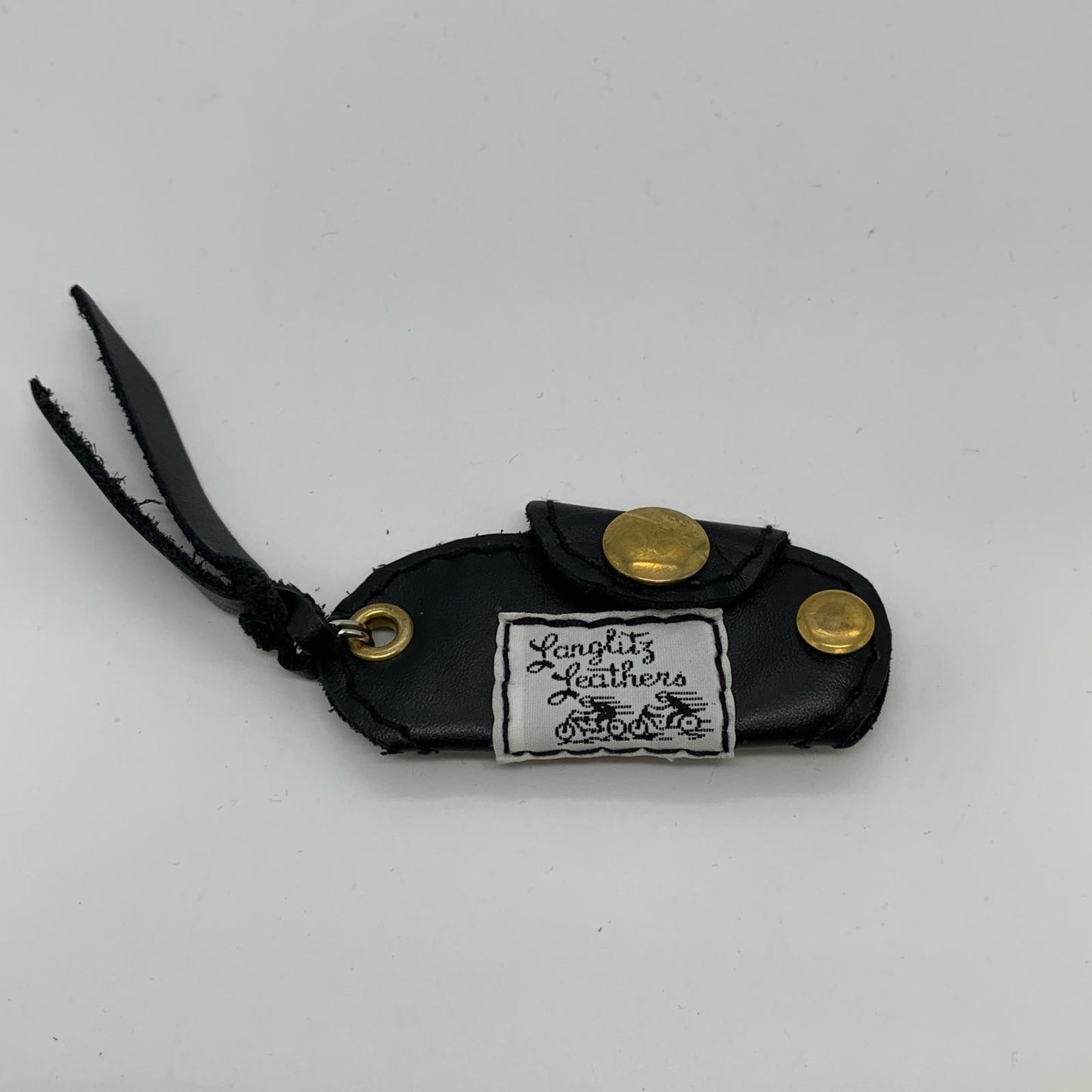 Langlitz Leathers | ラングリッツレザーズ clem key holder キーケース ブラック【姫路東店】