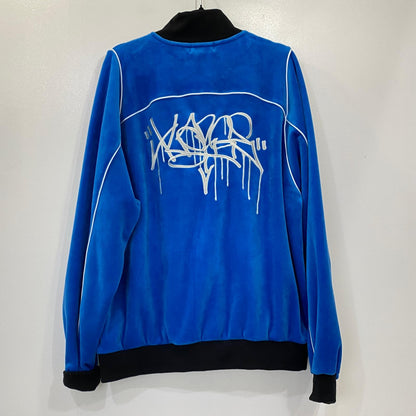 X-LARGE | エクストララージ TAGGING VELOUR JACKET ジャージ 101253021009 ブルー サイズ：XL【姫路東店】
