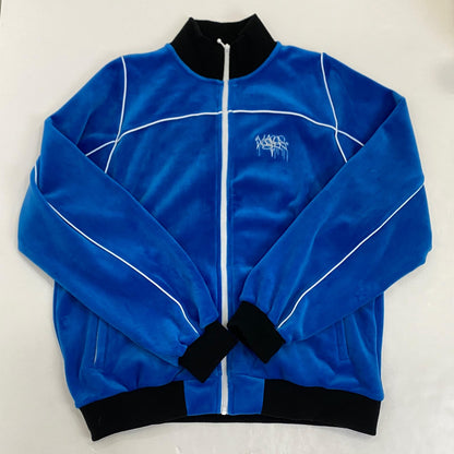 X-LARGE | エクストララージ TAGGING VELOUR JACKET ジャージ 101253021009 ブルー サイズ：XL【姫路東店】