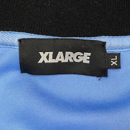 X-LARGE | エクストララージ TAGGING VELOUR JACKET ジャージ 101253021009 ブルー サイズ：XL【姫路東店】