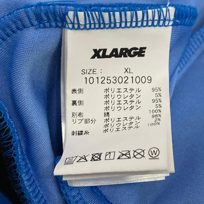 X-LARGE | エクストララージ TAGGING VELOUR JACKET ジャージ 101253021009 ブルー サイズ：XL【姫路東店】