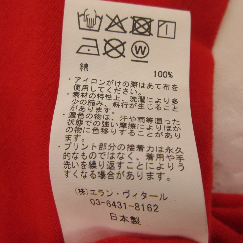 PRINT TEE MUSTERWERK 半袖Ｔシャツ MT5103-0811A レッド サイズ：2【姫路東店】