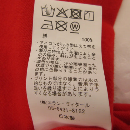 PRINT TEE MUSTERWERK 半袖Ｔシャツ MT5103-0811A レッド サイズ：2【姫路東店】