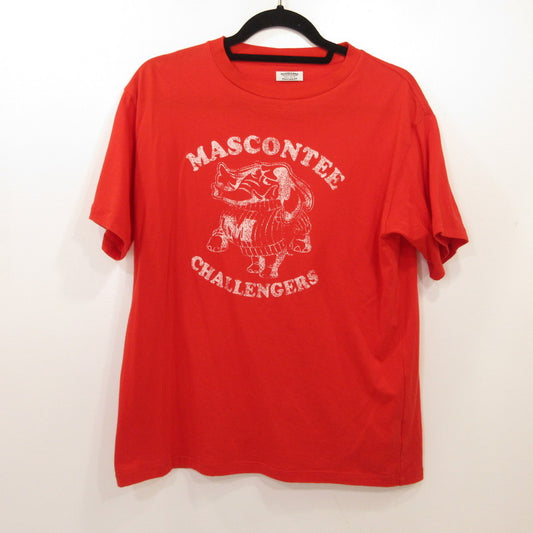PRINT TEE MUSTERWERK 半袖Ｔシャツ MT5103-0811A レッド サイズ：2【姫路東店】