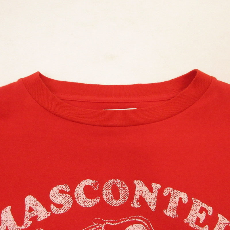 PRINT TEE MUSTERWERK 半袖Ｔシャツ MT5103-0811A レッド サイズ：2【姫路東店】