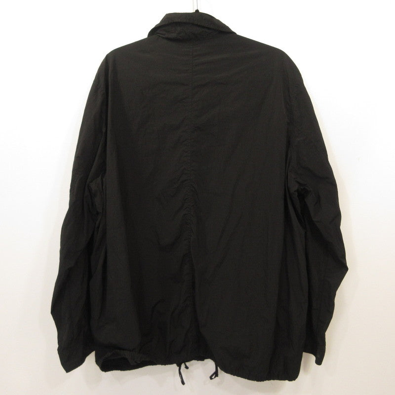 ATON | エイトン hand dyed nylon shirts jacket 長袖シャツ 7110334 ブラック サイズ：4【姫路東店】