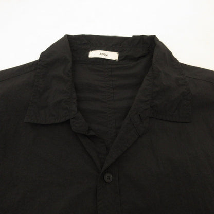 ATON | エイトン hand dyed nylon shirts jacket 長袖シャツ 7110334 ブラック サイズ：4【姫路東店】