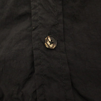 ATON | エイトン hand dyed nylon shirts jacket 長袖シャツ 7110334 ブラック サイズ：4【姫路東店】
