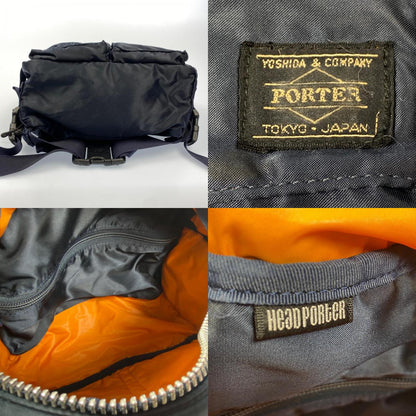 HEAD PORTER | ヘッドポーター TANKER WAIST BAG ウエストバッグ ネイビー【姫路東店】