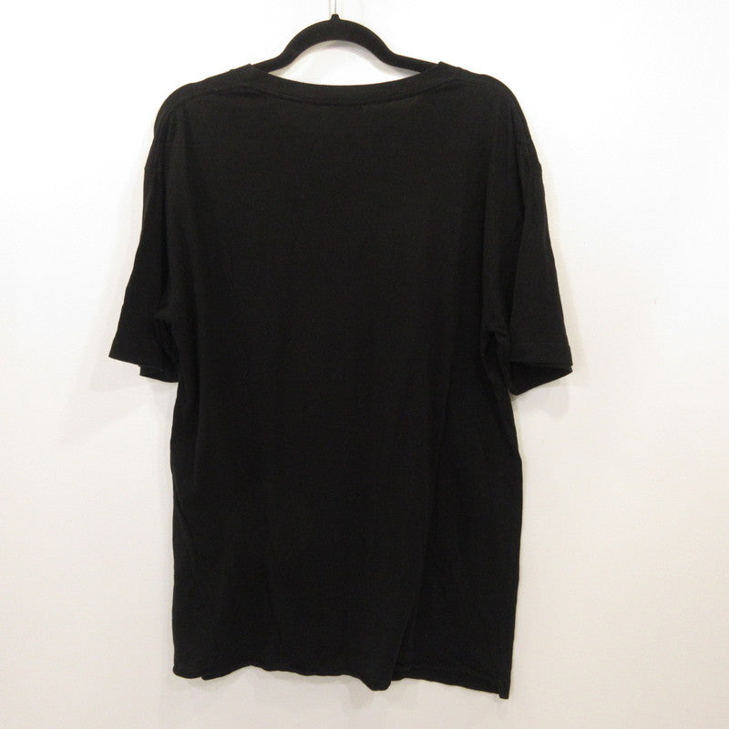 SAINT LAURENT | サンローラン BOUCHE/NO SMOKING 半袖Ｔシャツ 482676YB1HU1004 ブラック サイズ：3【姫路東店】