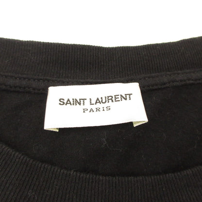 SAINT LAURENT | サンローラン BOUCHE/NO SMOKING 半袖Ｔシャツ 482676YB1HU1004 ブラック サイズ：3【姫路東店】