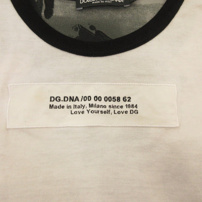 DOLCE & GABBANA | ドルチェアンドガッバーナ 半袖Ｔシャツ G8MW0Z G7YIU ホワイト サイズ：44【姫路東店】