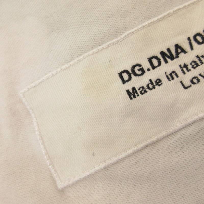 DOLCE & GABBANA | ドルチェアンドガッバーナ 半袖Ｔシャツ G8MW0Z G7YIU ホワイト サイズ：44【姫路東店】