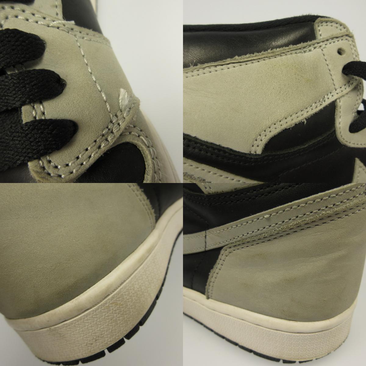 NIKE | ナイキ AIR JORDAN 1 HIGH OG 'SHADOW 2.0' スニーカー 555088-035 グレー 28.5cm【姫路東店】
