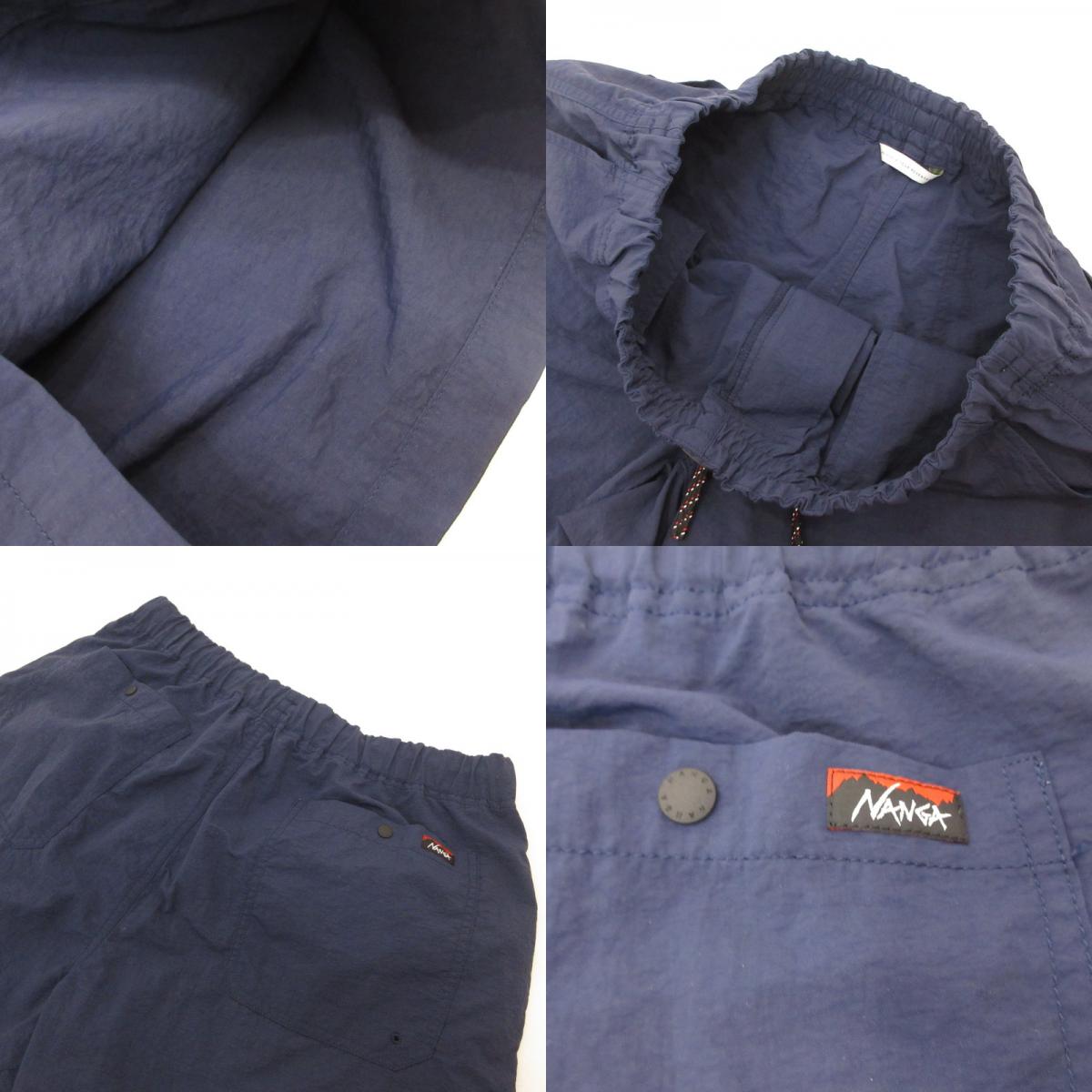NANGA | ナンガ NYLON TUSSER EASY SHORTS ショートパンツ NW2321-1I512 ネイビー サイズ：M【姫路東店】