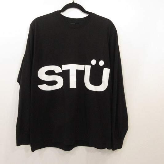STUSSY | ステューシー ALL CAPS LS TEE 長袖Ｔシャツ ブラック サイズ：M【姫路東店】