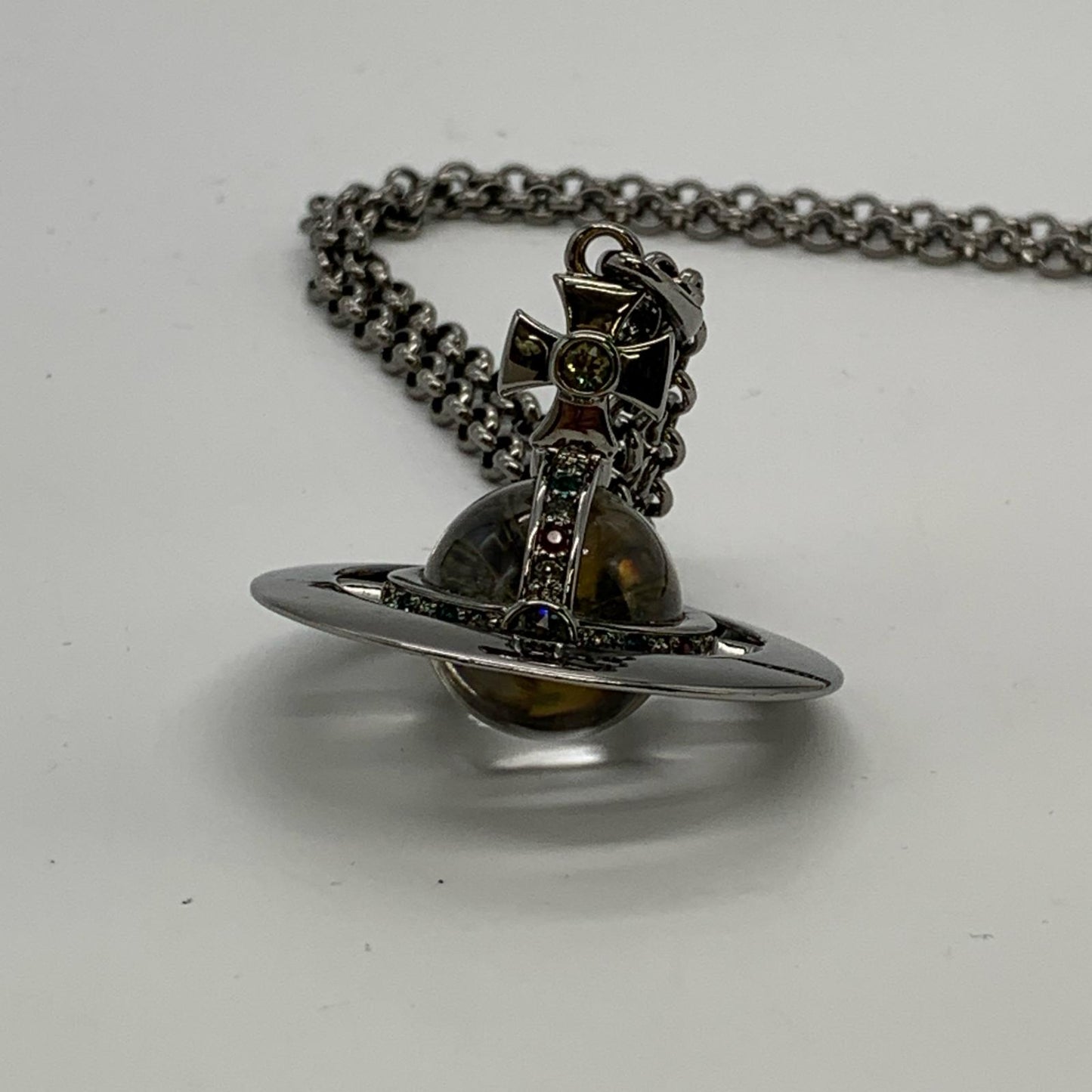 Vivienne Westwood | ヴィヴィアンウエストウッド SMALL ORB PENDANT ネックレス 63020096 シルバー【姫路東店】