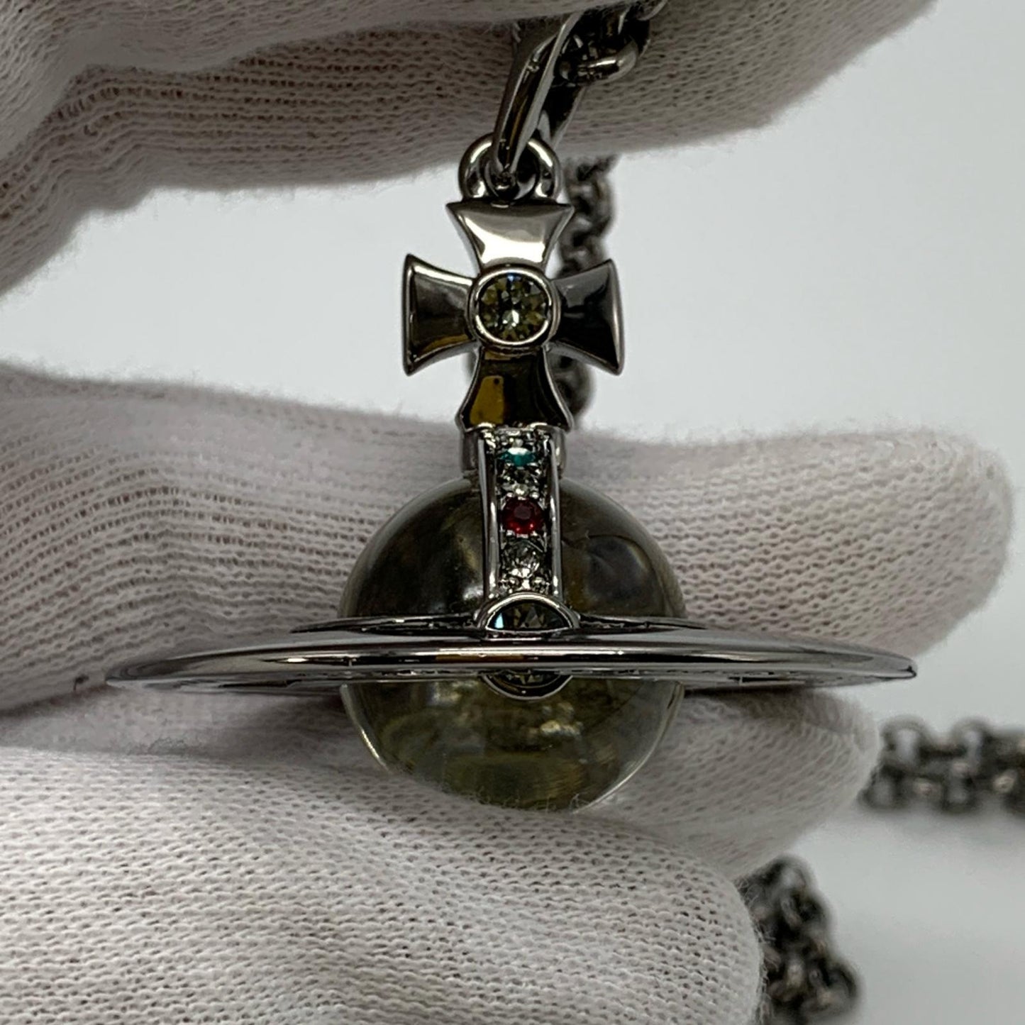 Vivienne Westwood | ヴィヴィアンウエストウッド SMALL ORB PENDANT ネックレス 63020096 シルバー【姫路東店】