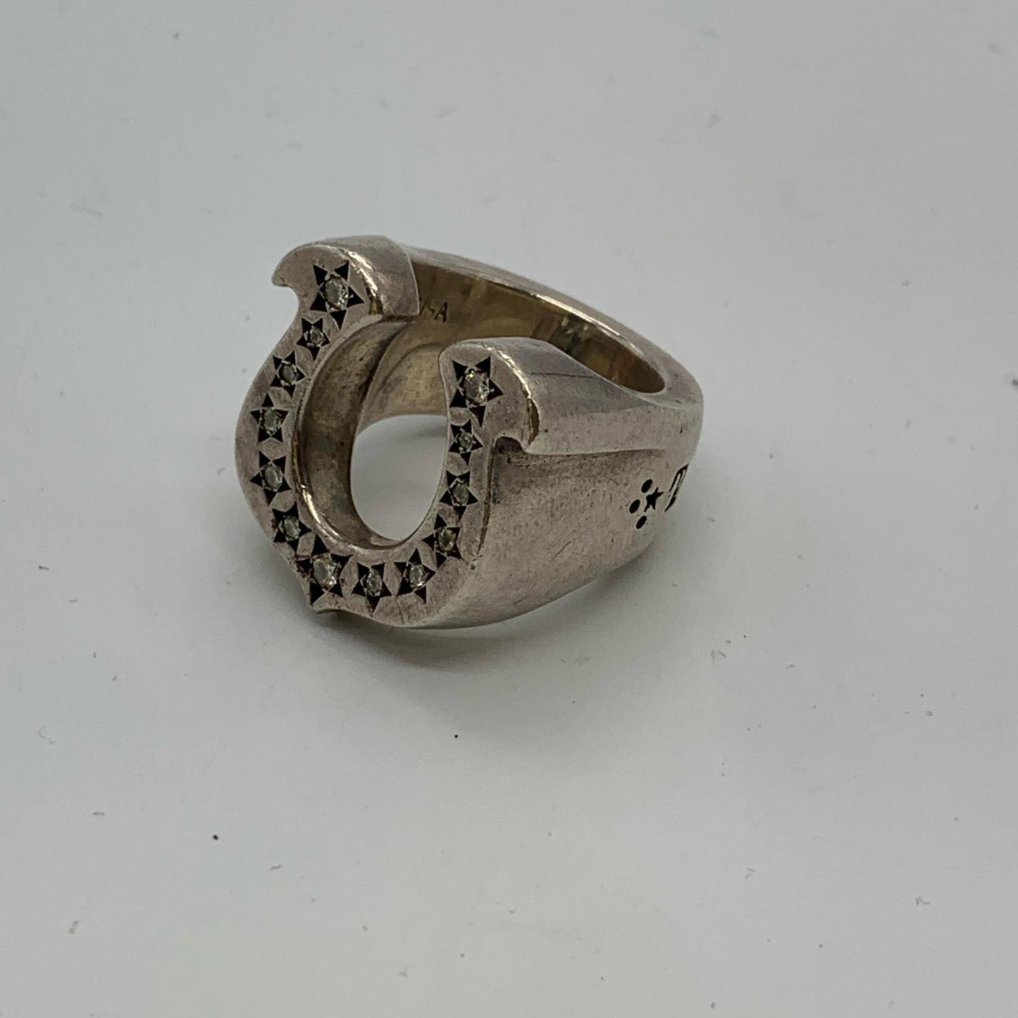 TENDERLOIN | テンダーロイン HORSESHOE RING Lab-Grown Diamonds リング・指輪 シルバー【姫路東店】