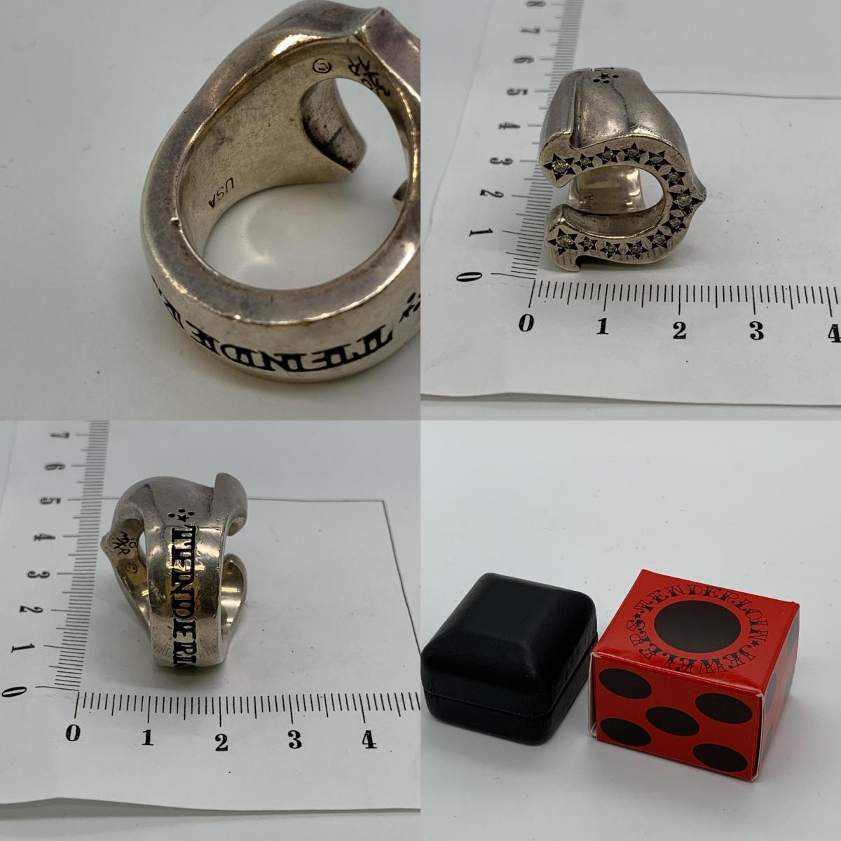 TENDERLOIN | テンダーロイン HORSESHOE RING Lab-Grown Diamonds リング・指輪 シルバー【姫路東店】