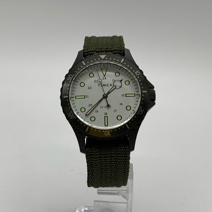 TIMEX | タイメックス ネイビー XL グリーン 腕時計 TW2T75500 アナログクォーツ カーキグリーン【姫路東店】