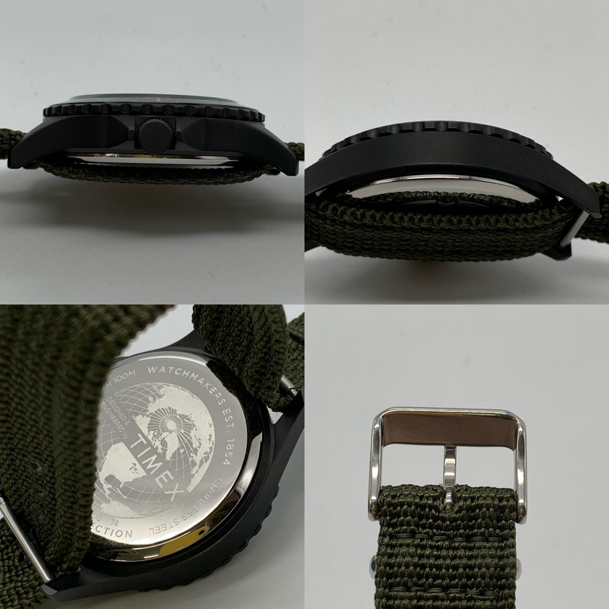 TIMEX | タイメックス ネイビー XL グリーン 腕時計 TW2T75500 アナログクォーツ カーキグリーン【姫路東店】