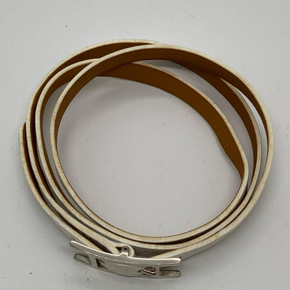 HERMES | エルメス アピ3 ブレスレット 年式:□K刻 ホワイト サイズ：S【姫路東店】