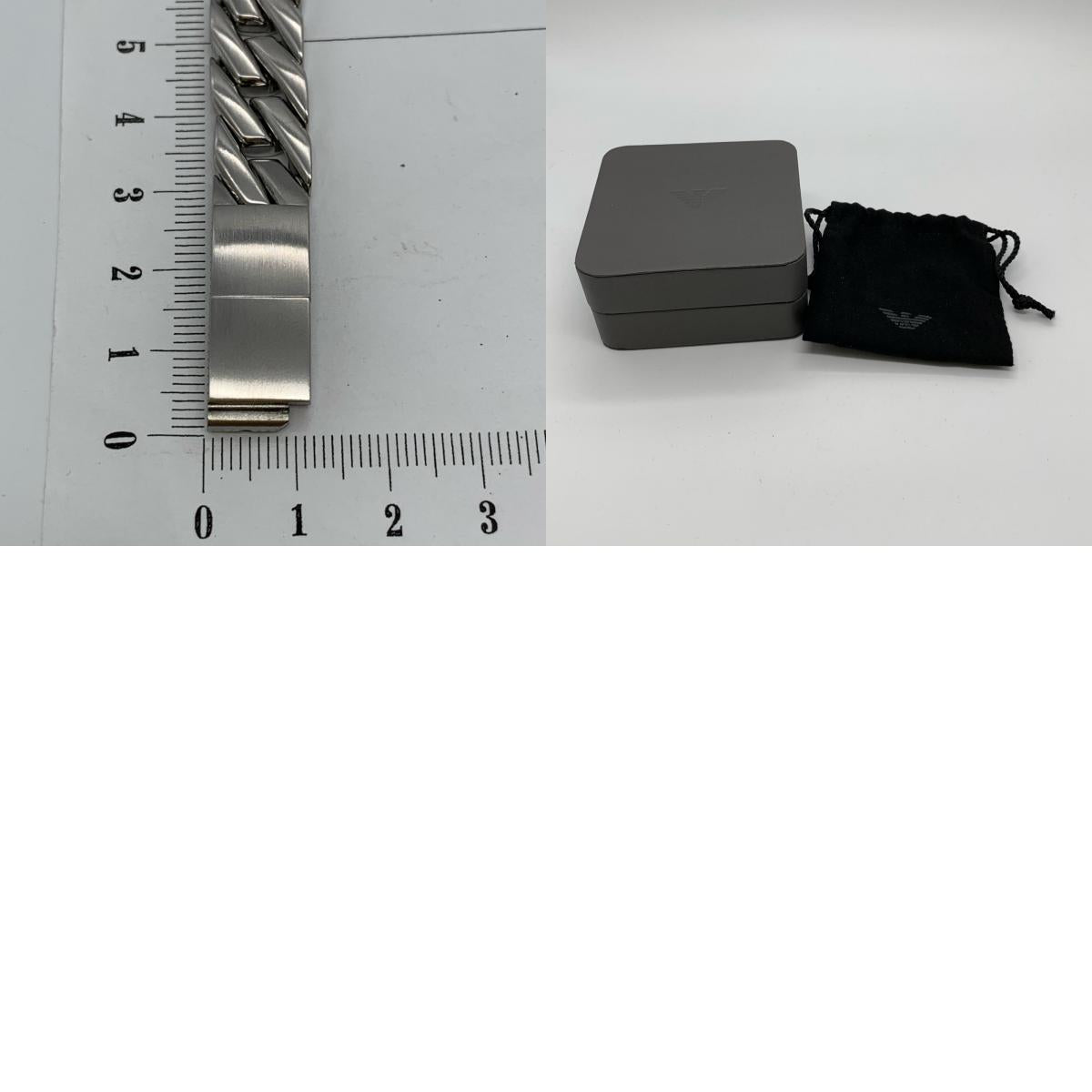 Emporio Armani | エンポリオ・アルマーニ ブレスレット EGS2435040 シルバー【姫路東店】