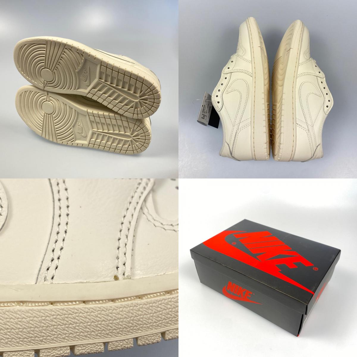 NIKE | ナイキ AIR JORDAN 1 RETRO LOW OG スニーカー HQ6998-100 2026S/S 28.5cm アイボリー 28.5cm【姫路東店】
