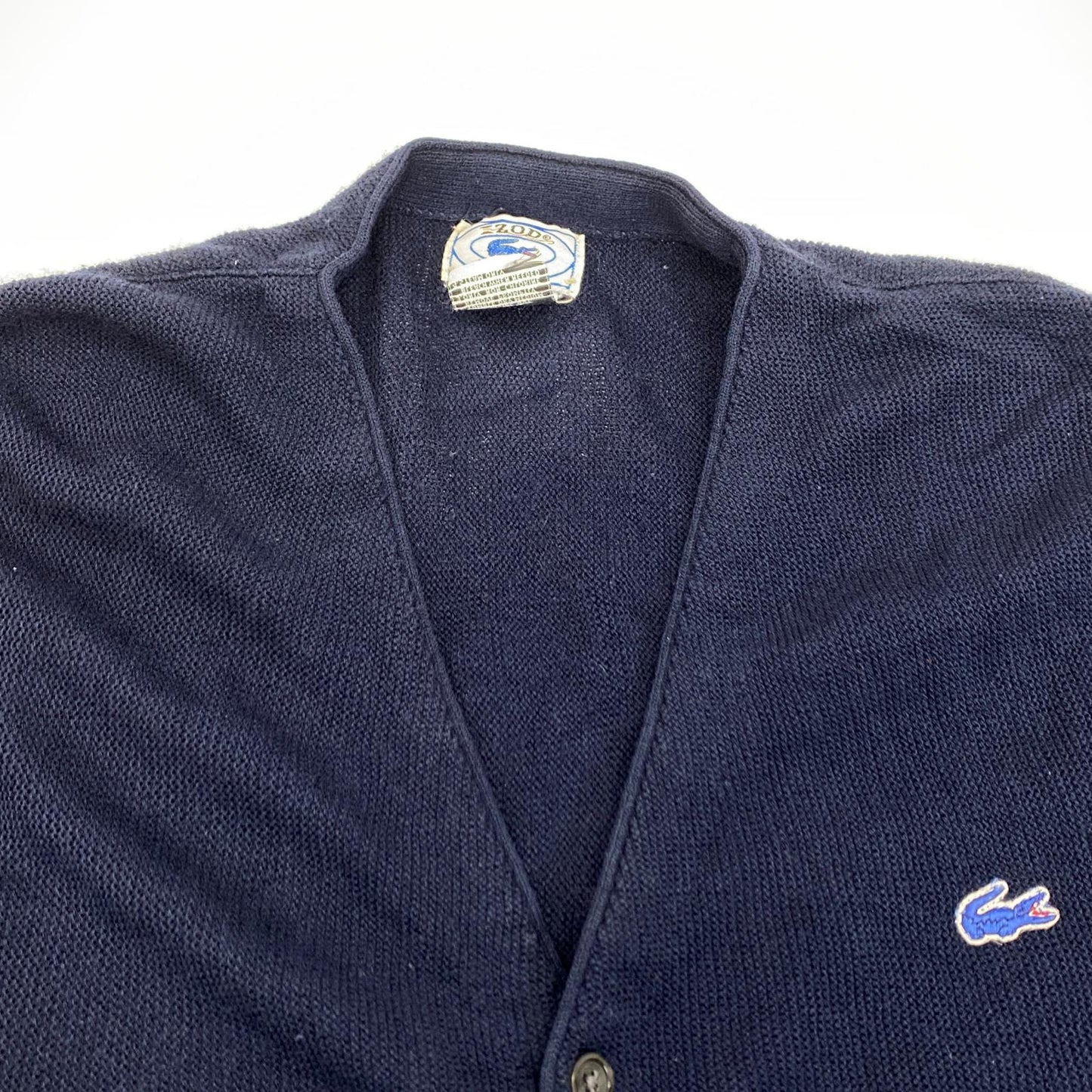 LACOSTE | ラコステ カーディガン 80S ネイビー【姫路東店】