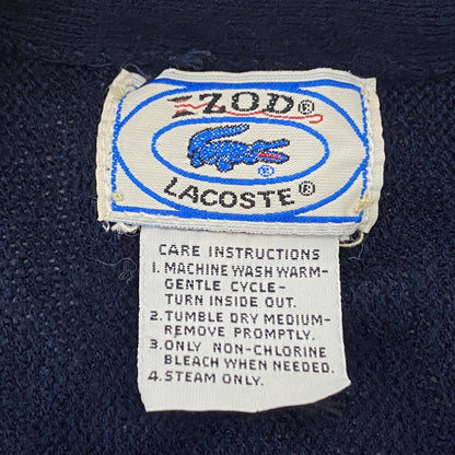 LACOSTE | ラコステ カーディガン 80S ネイビー【姫路東店】