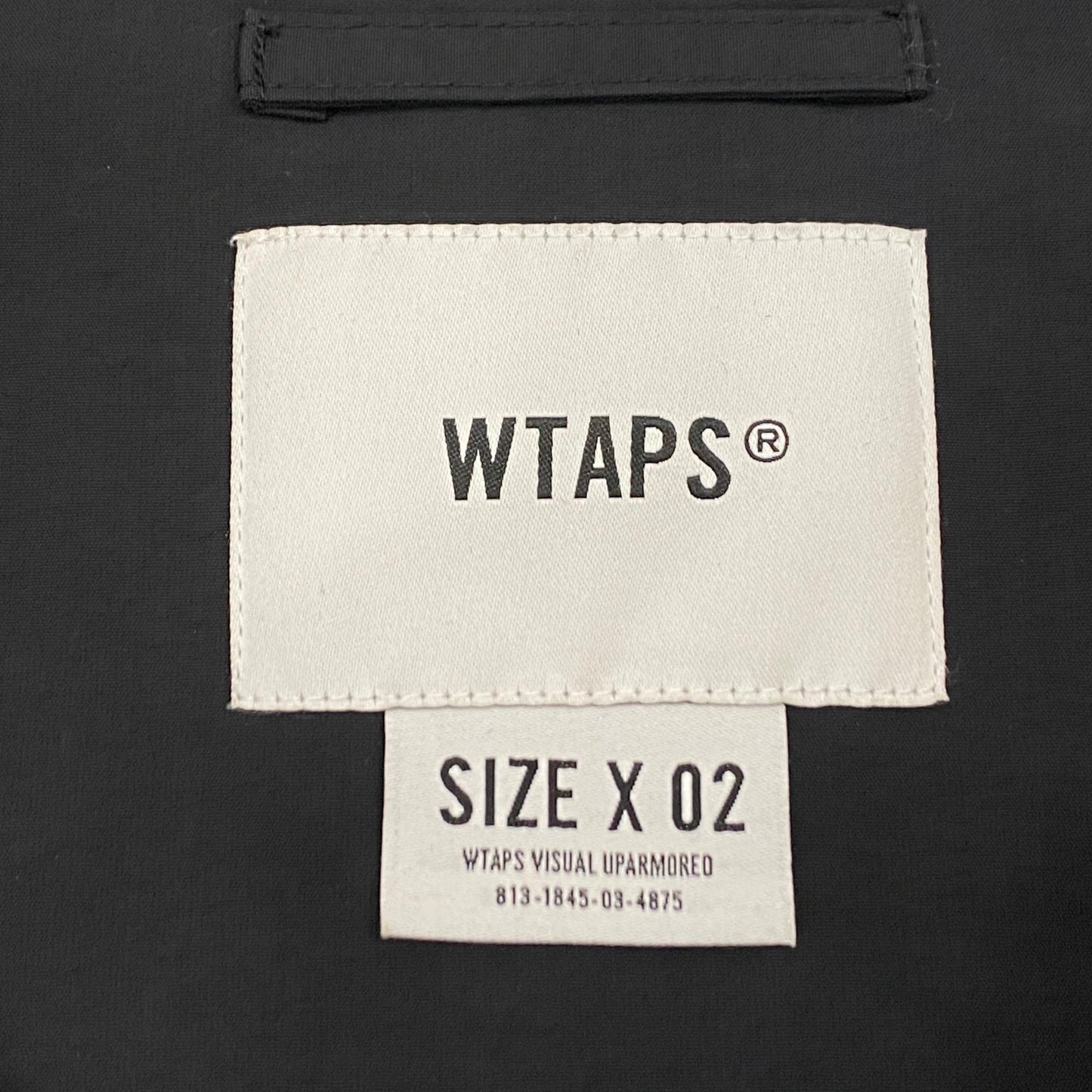 W)TAPS | ダブルタップス TRACK / JACKET / NYLON. TUSSAH. PERTEX ナイロンジャケット 242CWDT-JKM02 2024A/W ブラック サイズ：2【姫路東店】