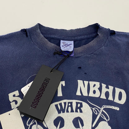 SAINT MICHAEL | セントマイケルセイントマイケル STHD S/S TEE 半袖Ｔシャツ SM-HR8-0000-C71 2025S/S ネイビー サイズ：M【姫路東店】