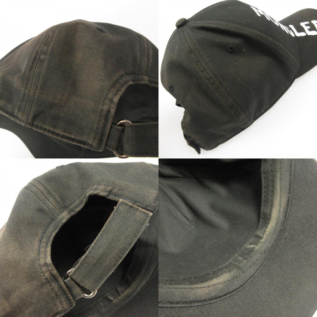 MONCLER | モンクレール BASEBALL CAP キャップ H20933B00008 ブラック【姫路東店】