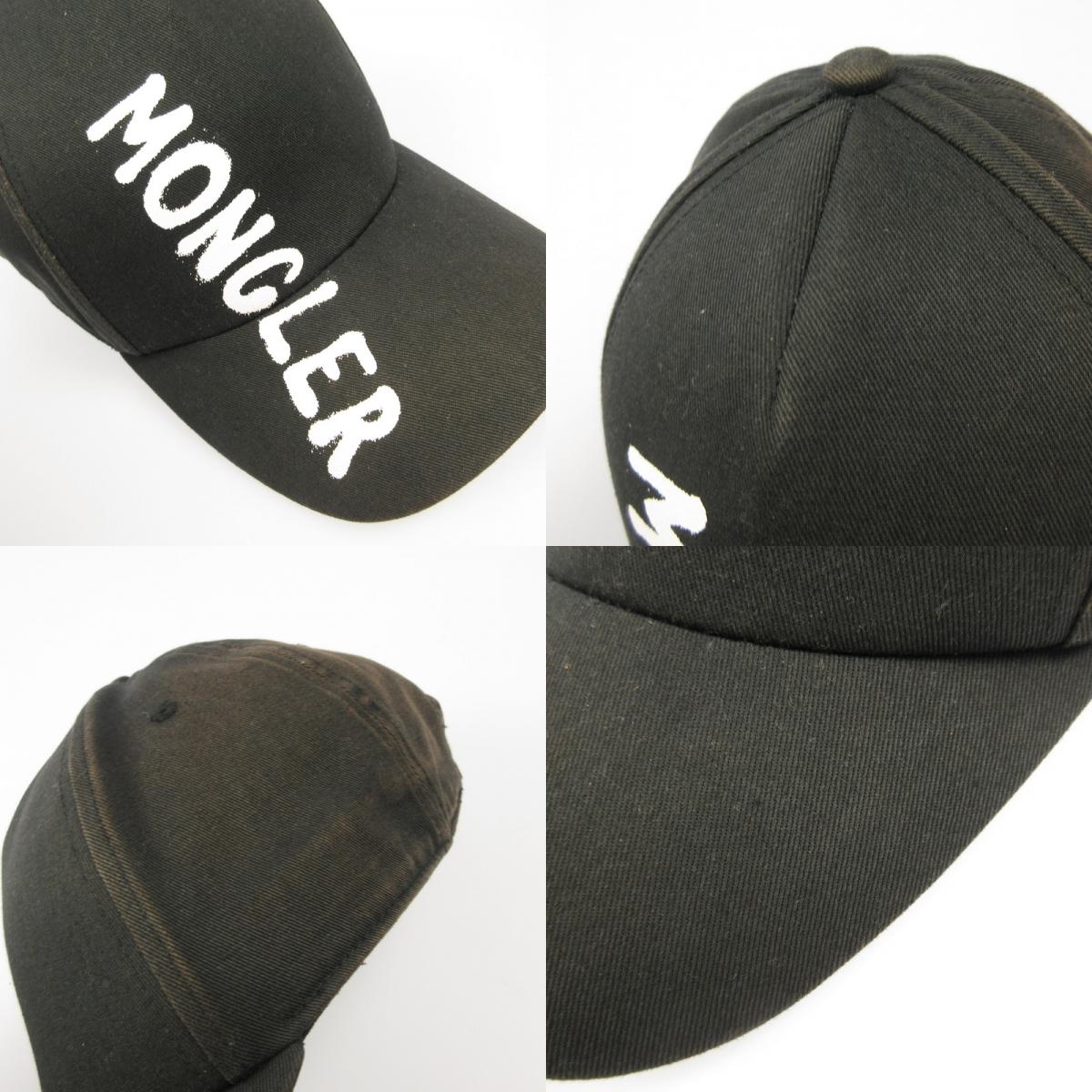 MONCLER | モンクレール BASEBALL CAP キャップ H20933B00008 ブラック【姫路東店】
