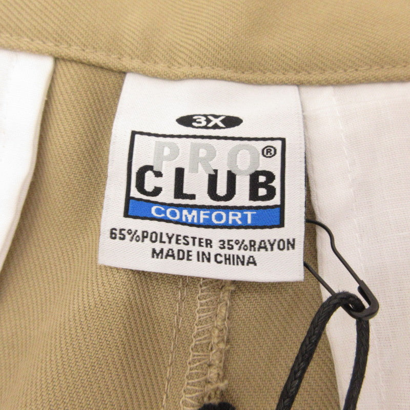 PRO CLUB | プロクラブ comfort trouser パンツ 34PC0504 ｻｲｽﾞ:3XL ベージュ【姫路東店】