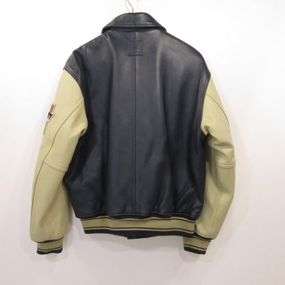 AVIREX | アヴィレックス 90'S GOALERS VARSITY JACKET レザー 783-4250003 ネイビー サイズ：M【姫路東店】